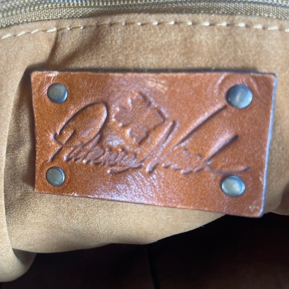 Patricia‎ Nash Napa Etched Floral Leather Crossbody Bag Purse Boho Festival - Picture 3 of 15